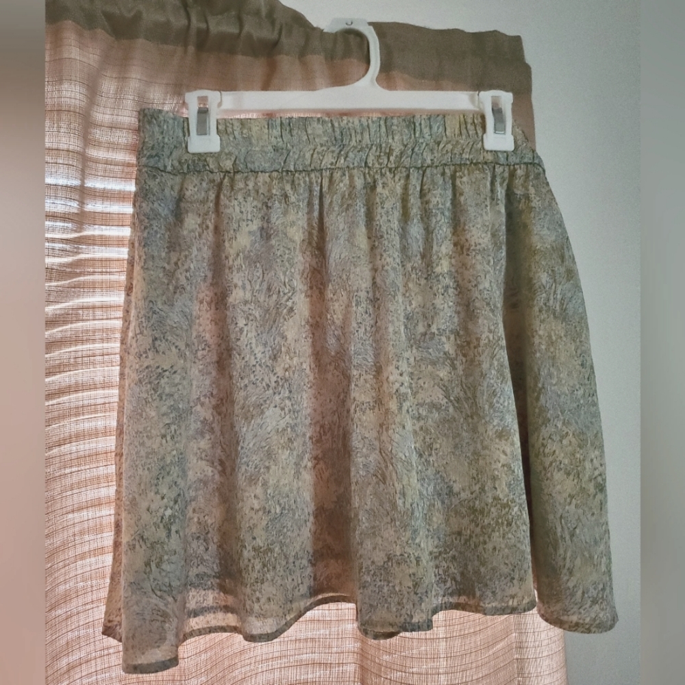 Patterned Skort